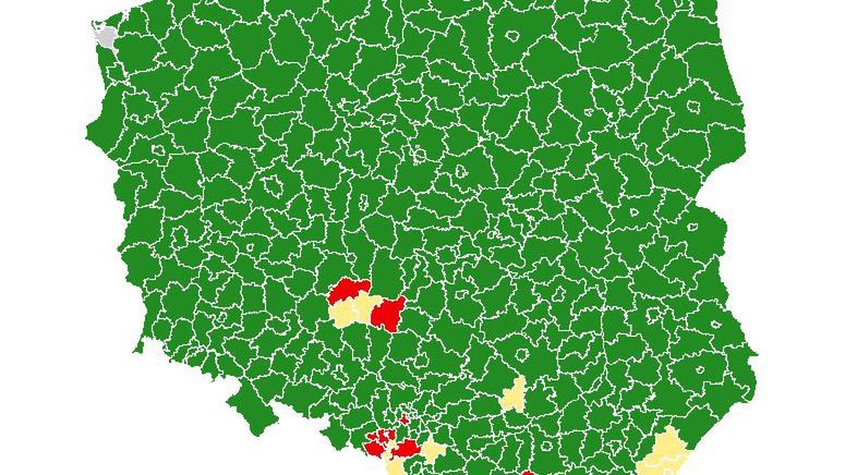 Koronawirus w Polsce. Gdzie nowe obostrzenia?