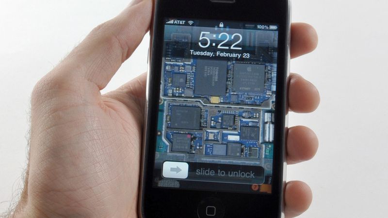 Niecodzienna tapeta dla fanów iPhone'a 1