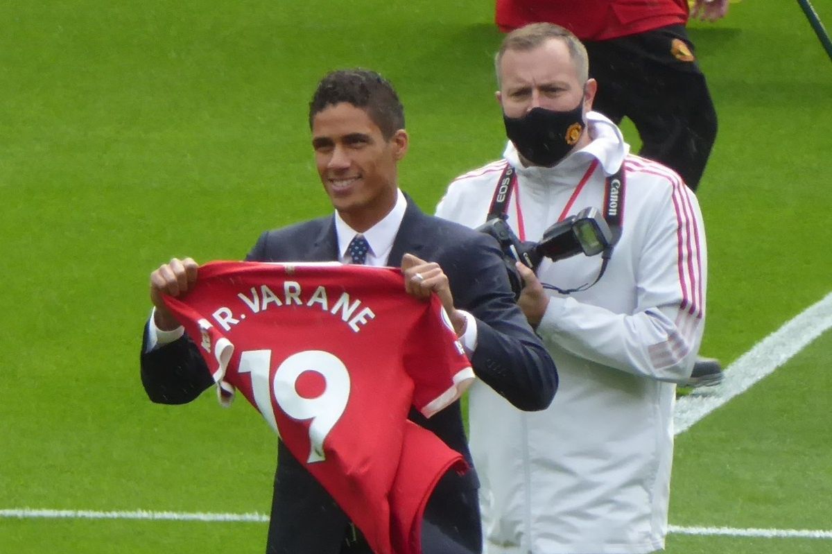 Raphael Varane joined Manchester United in 2021.