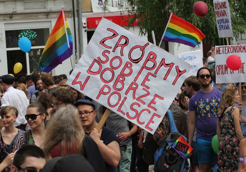 Marsz Równości w Krakowie. Były próby zakłócenia