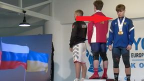 Rosjanin zdobył złoto. Spójrz, co zrobił Ukrainiec
