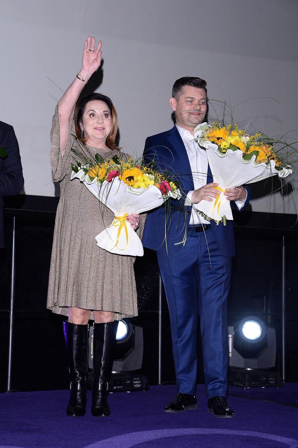 Zenek Martyniuk z żoną Danutą