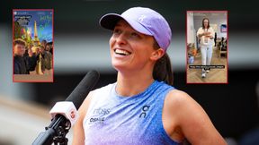 Zdjęcie teamu Świątek bez jednej osoby. To zrobiła Polka