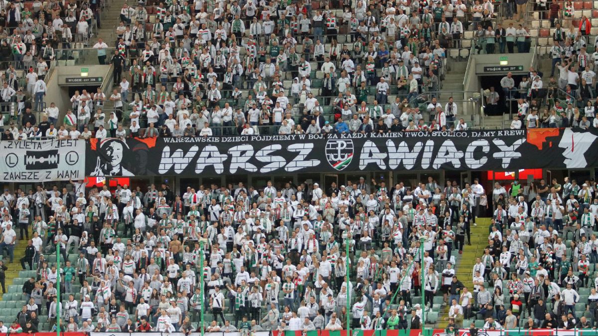 WP SportoweFakty / Mateusz Czarnecki / Na zdjęciu: kibice Legii Warszawa