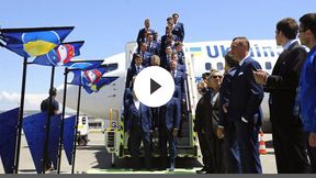 Reprezentacja Ukrainy dotarła do bazy pod Marsylią