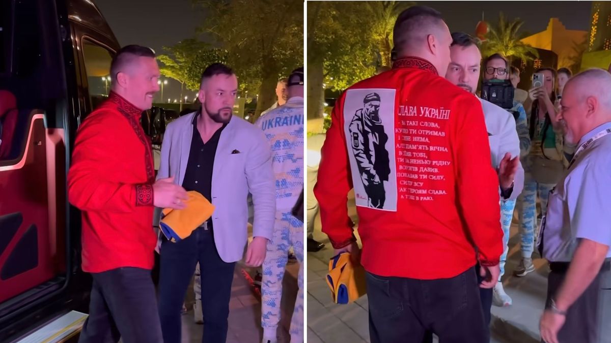 Instagram / queensberrypromotions / Na zdjęciach: Ołeksandr Usyk 