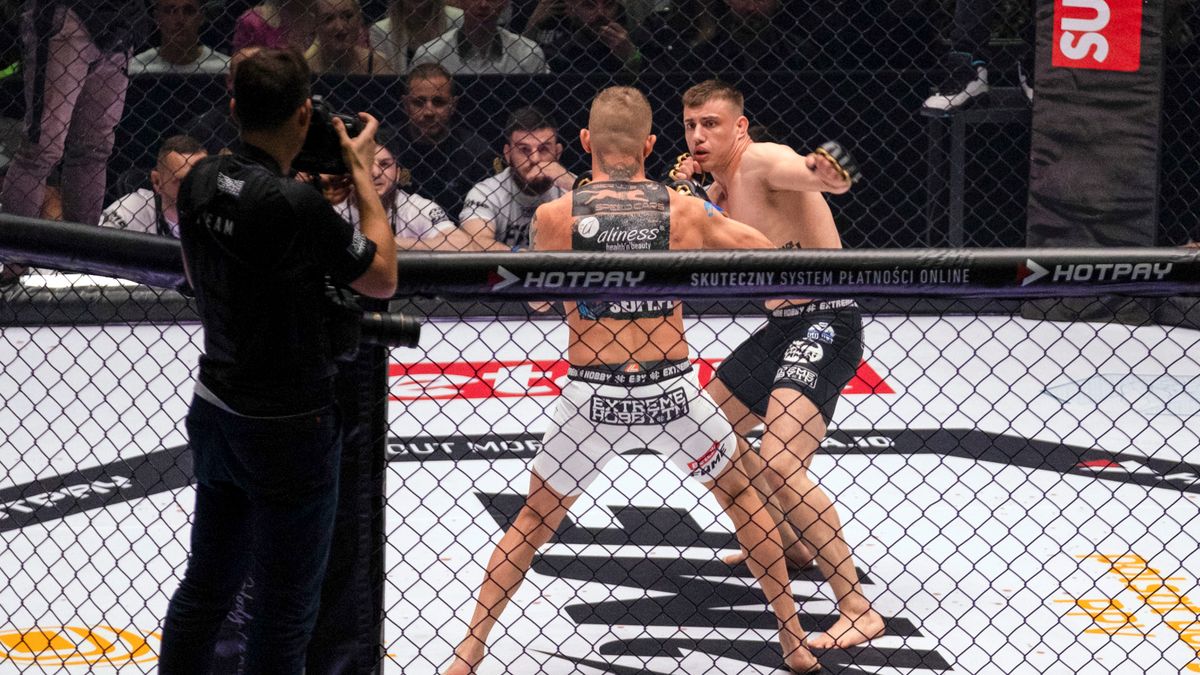   / AKPA / Grabowski / Na zdjęciu: walka podczas gali Fame MMA 