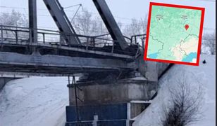 Eksplozja na moście kolejowym w Rosji. To robota wywiadu Kijowa