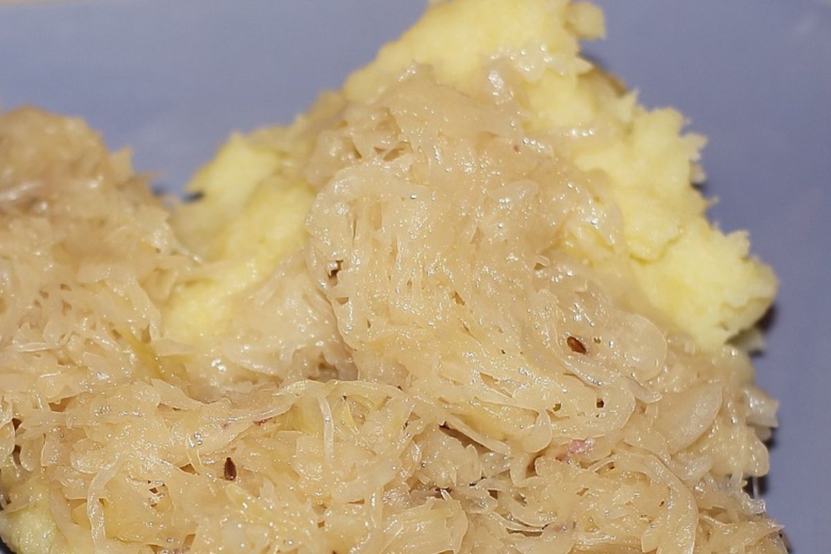 Sauerkraut is an excellent addition to meats.