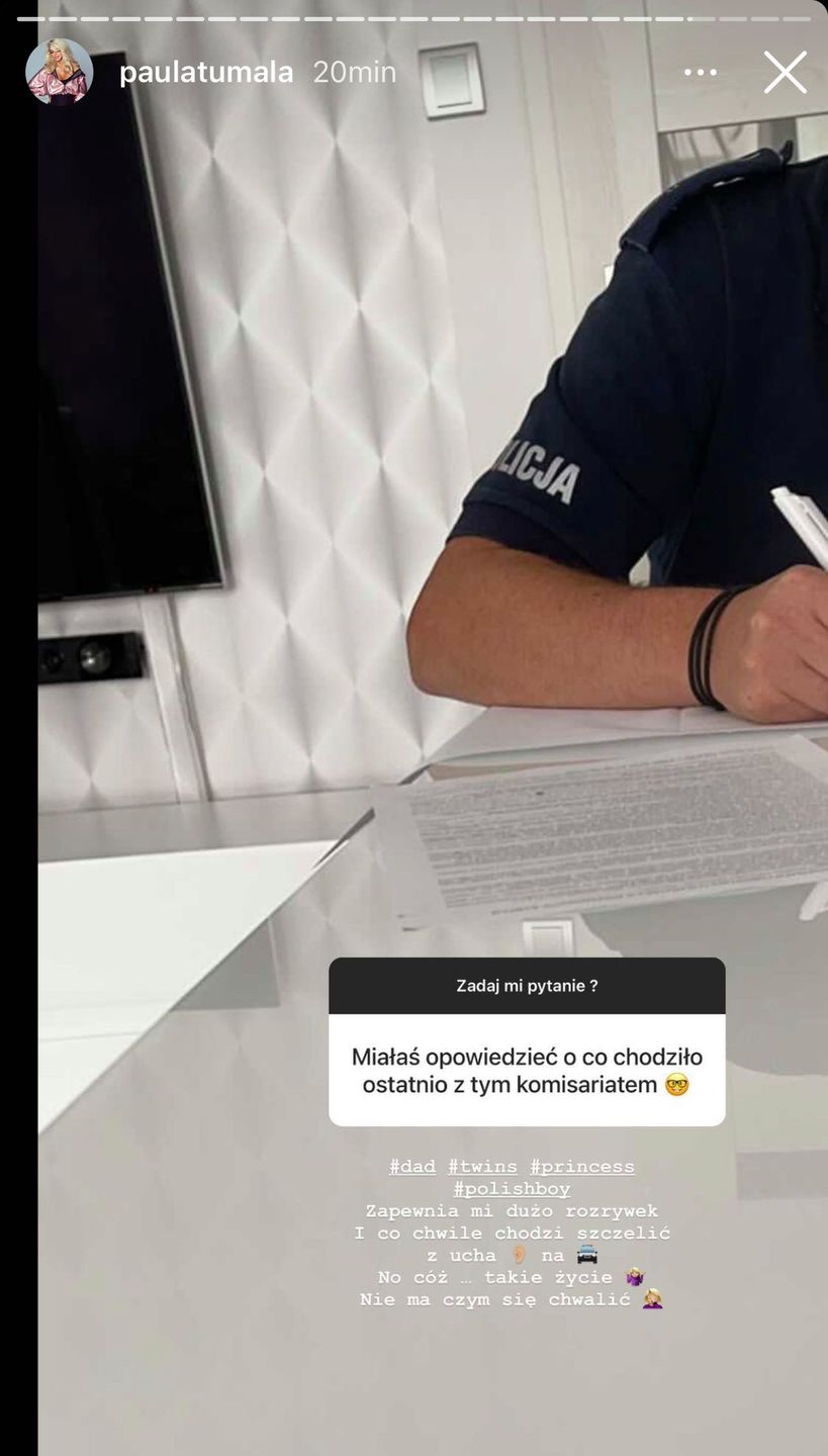 Paula Tumala ma problemy z byłym partnerem