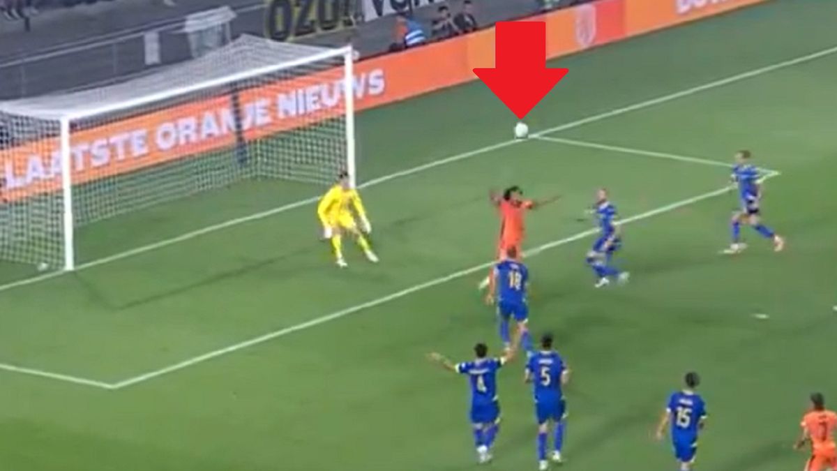 Twitter / Polsat Sport / Na zdjęciu: gol Zirkzee