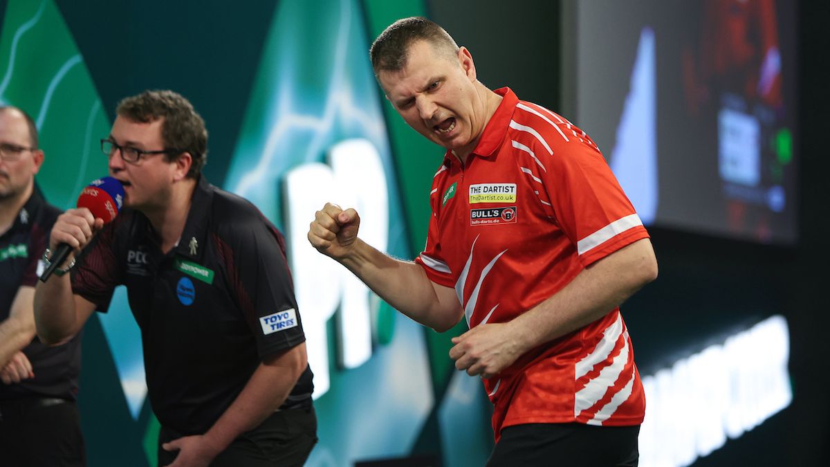 Materiały prasowe / Simon O’Connor/PDC / Na zdjęciu: Krzysztof Ratajski