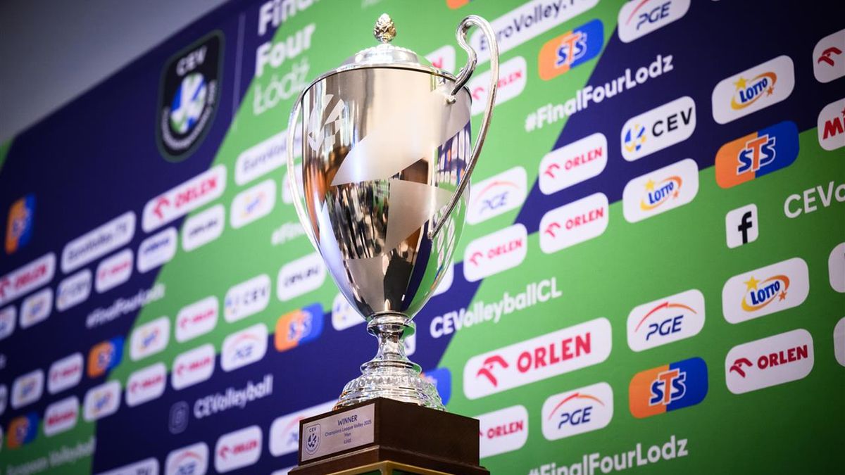 Materiały prasowe / CEV / Trofeum za zwycięstwo w Lidze Mistrzów