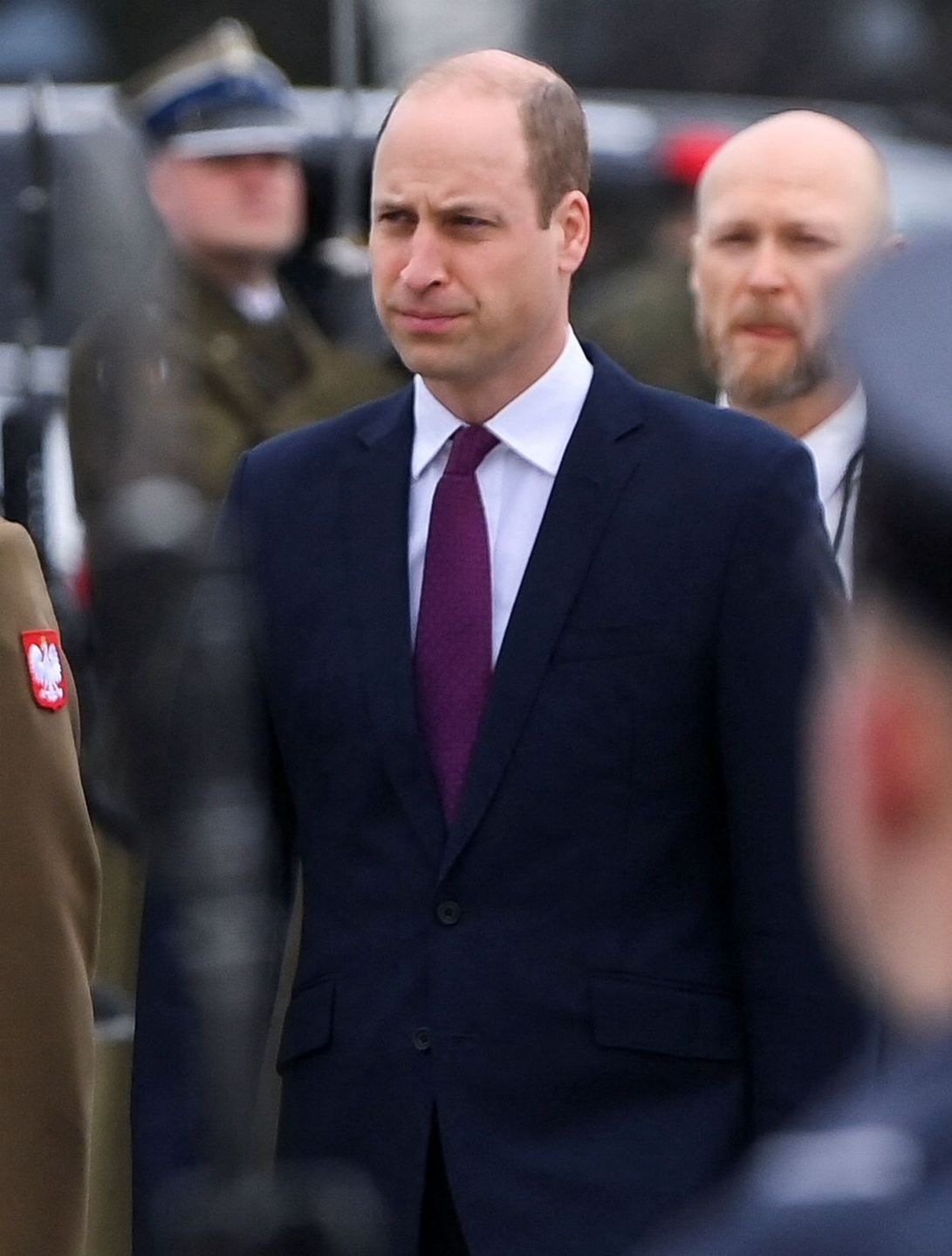książę William składa kwiaty pod Grobem Nieznanego Żołnierza w Warszawie