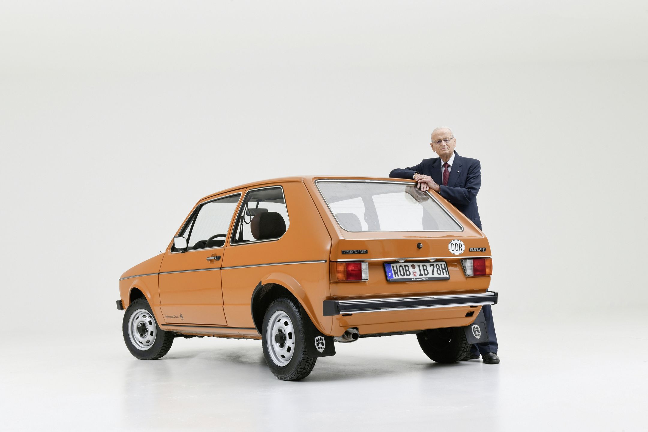 Carl Hahn, prezes zarządu Volkswagena w latach 1982-1992