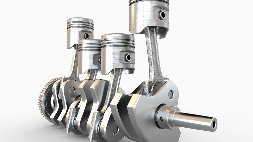 Układ korbowo-tłokowy silnika spalinowego