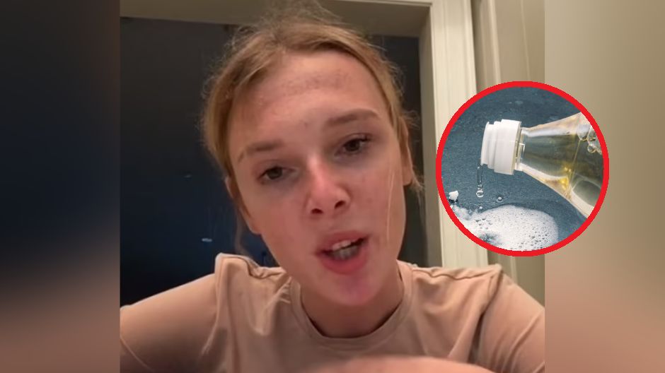 Połączyła ocet z wybielaczem. To wyjątkowo niefortunna kombinacja