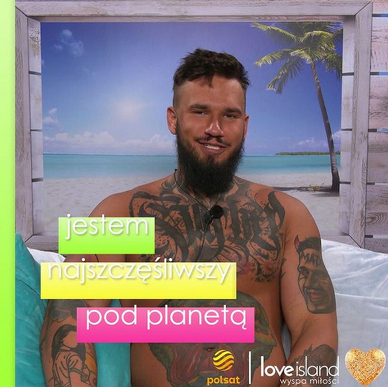 Bruno Świderski z "Love Island" 