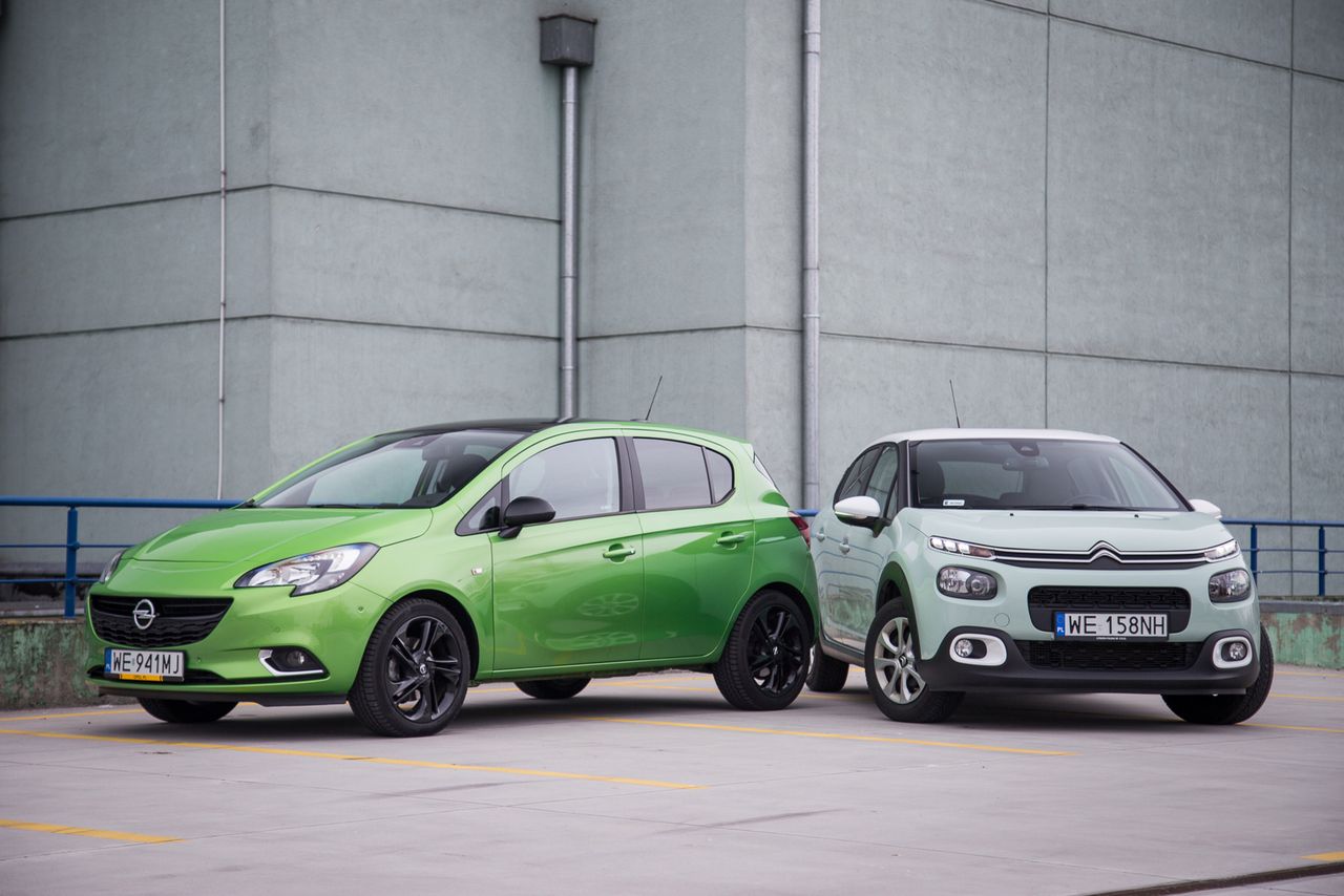 Trzy cylindry na miasto: Citroën C3 1.2 PureTech vs Opel Corsa 1.0 Turbo