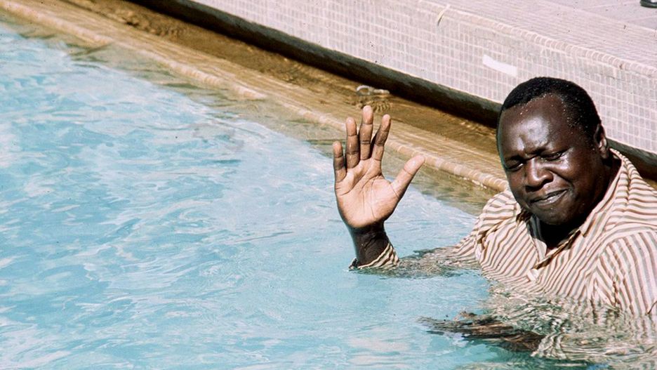 Idi Amin w stolicy Etiopii Addis Abebie