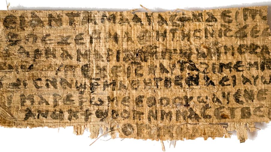 Fragment papirusu znany jako Ewangelia żony Jezusa