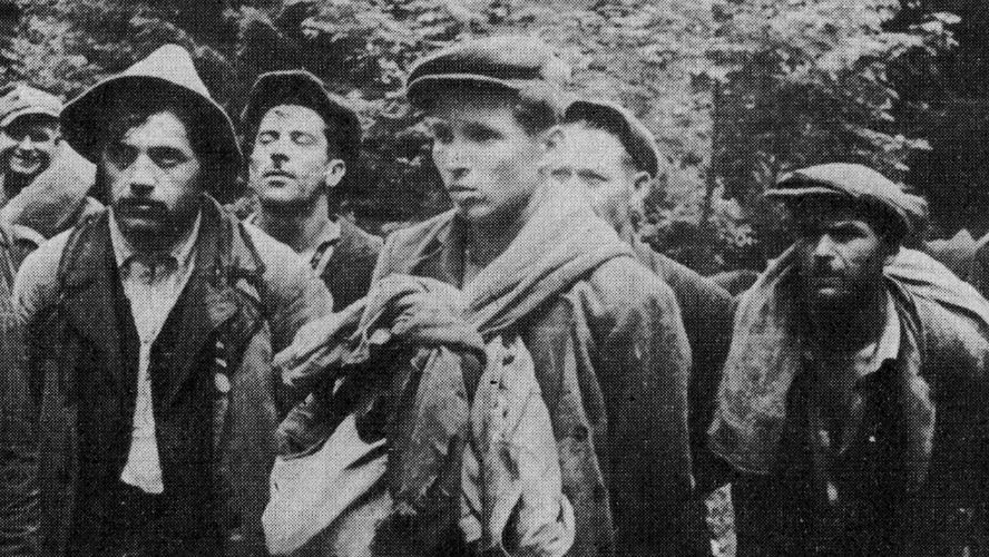 Pojmani członkowie UPA, 1946 r.
