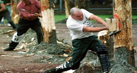 Sport dla wybranych: zawody drwali