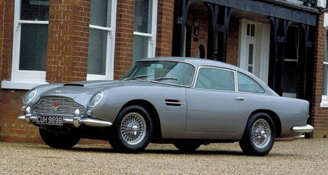 Maszyna Bonda - Aston Martin DB5
