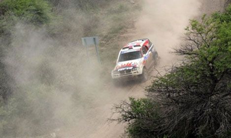 Rajd Dakar: Hołowczyc 5., Łaskawiec na podium