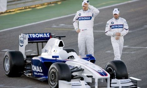 Promocja BMW Sauber w Melbourne