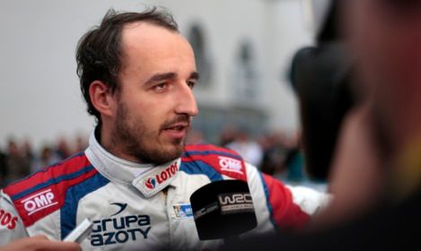 Kubica: warunki są ekstremalne