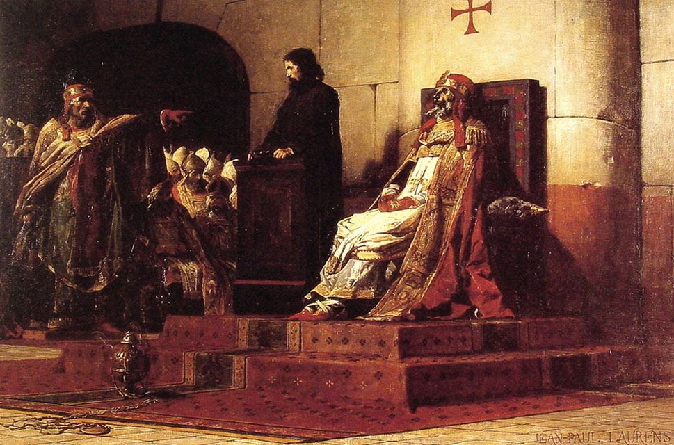 Papież Stefan VI kazał odkopać ciało swojego poprzednika - Formozusa, aby postawić je przed sądem