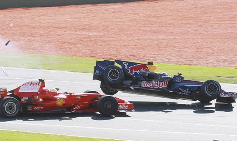 Massa: niech Coulthard patrzy w lusterka