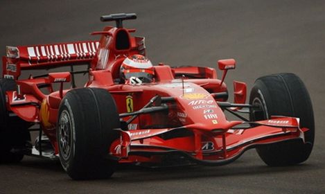 Raikkonen testował nowy bolid Ferrari