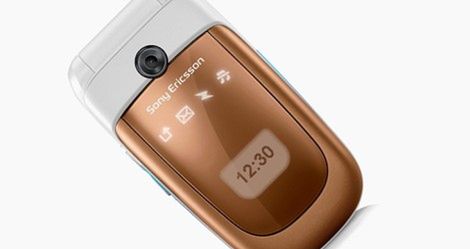 Świetlny telefon Sony Ericsson