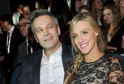 "Na dobre i na złe": Michał Żebrowski u boku ciężarnej żony