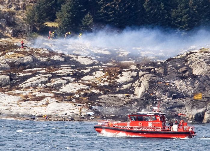 Katastrofa śmigłowca w Norwegii. Zginęli wszyscy na pokładzie - 13 osób