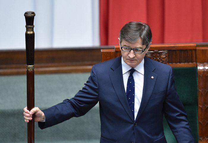 Marek Kuchciński: w Sali Kolumnowej głosowała wymagana konstytucyjnie liczba posłów