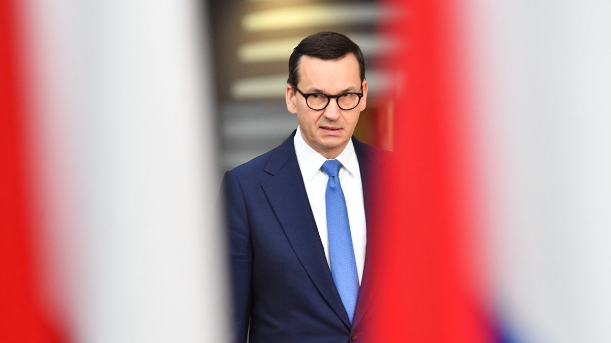 Na zdjęciu premier Mateusz Morawiecki