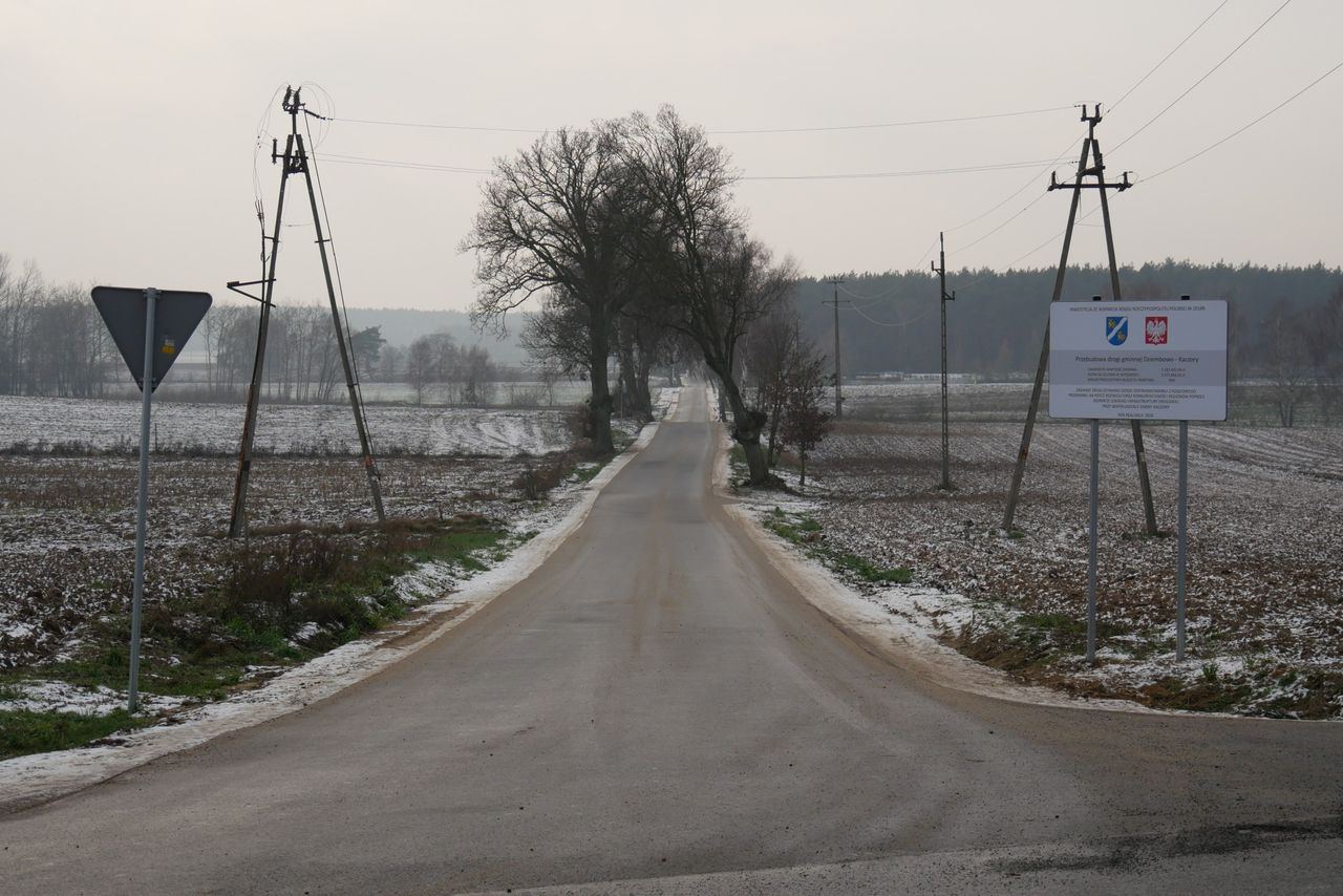 Remonty drogi Śmiłowo – Kaczory jeszcze w tym roku