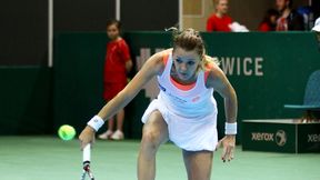 WTA Katowice: Agnieszka Radwańska - Yvonne Meusburger 6:4, 6:1 (foto)