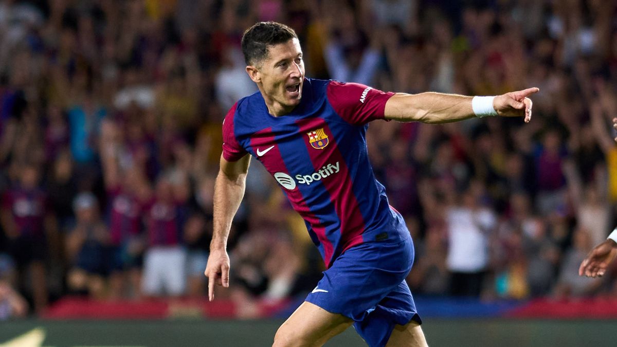 Getty Images / Alex Caparros  / Na zdjęciu: Robert Lewandowski