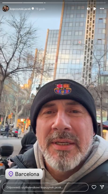 Jacek Kopczyński relacjonuje wypad do Barcelony