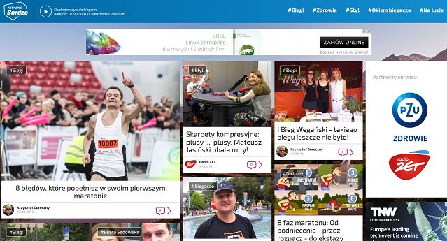 AktywnieBardzo.pl - nowy serwis internetowy Radia ZET o aktywnym wypoczynku