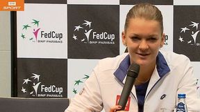 Agnieszka Radwańska: Żałuję końcówki meczu