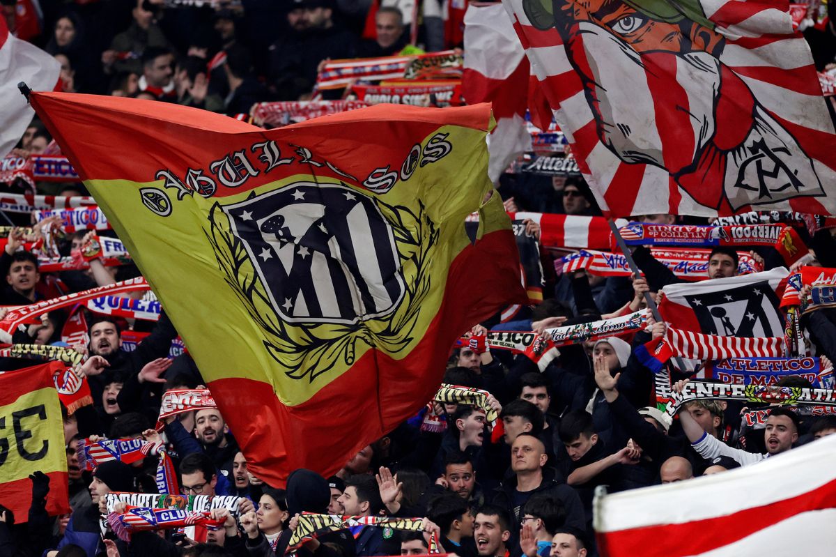 Fans of Atletico Madrid