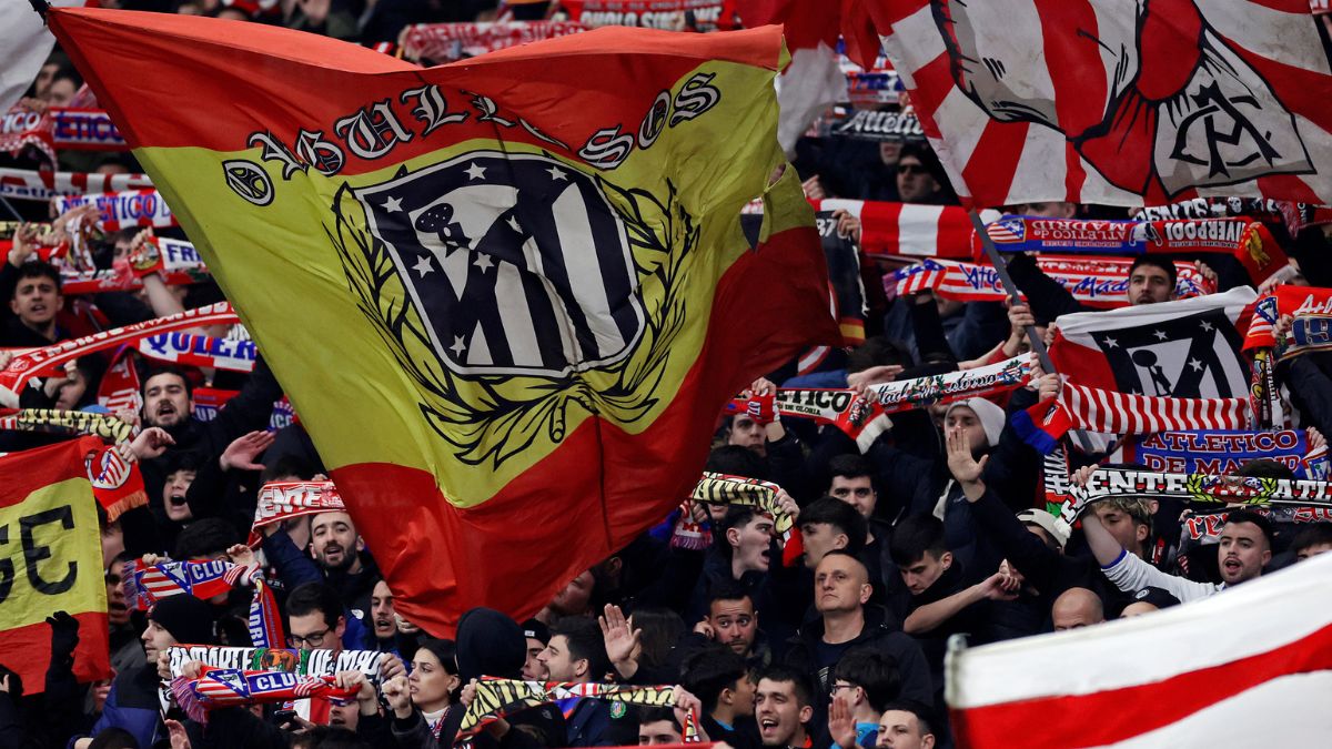 Kibice Atletico Madryt