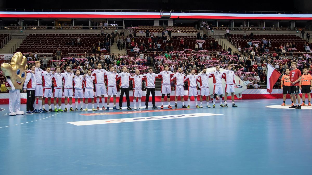 WP SportoweFakty / Michał Domnik / Na zdjęciu: reprezentacja Polski piłkarzy ręcznych