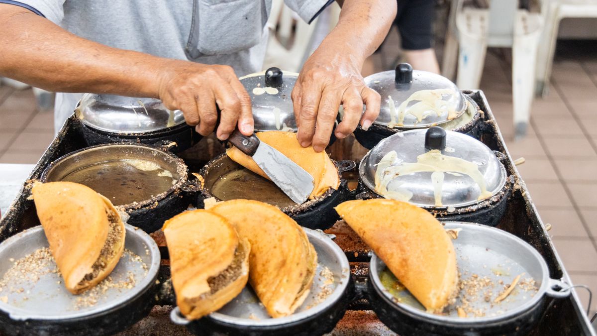 Popular snack in Malaysia, Singapore and Indonesia.