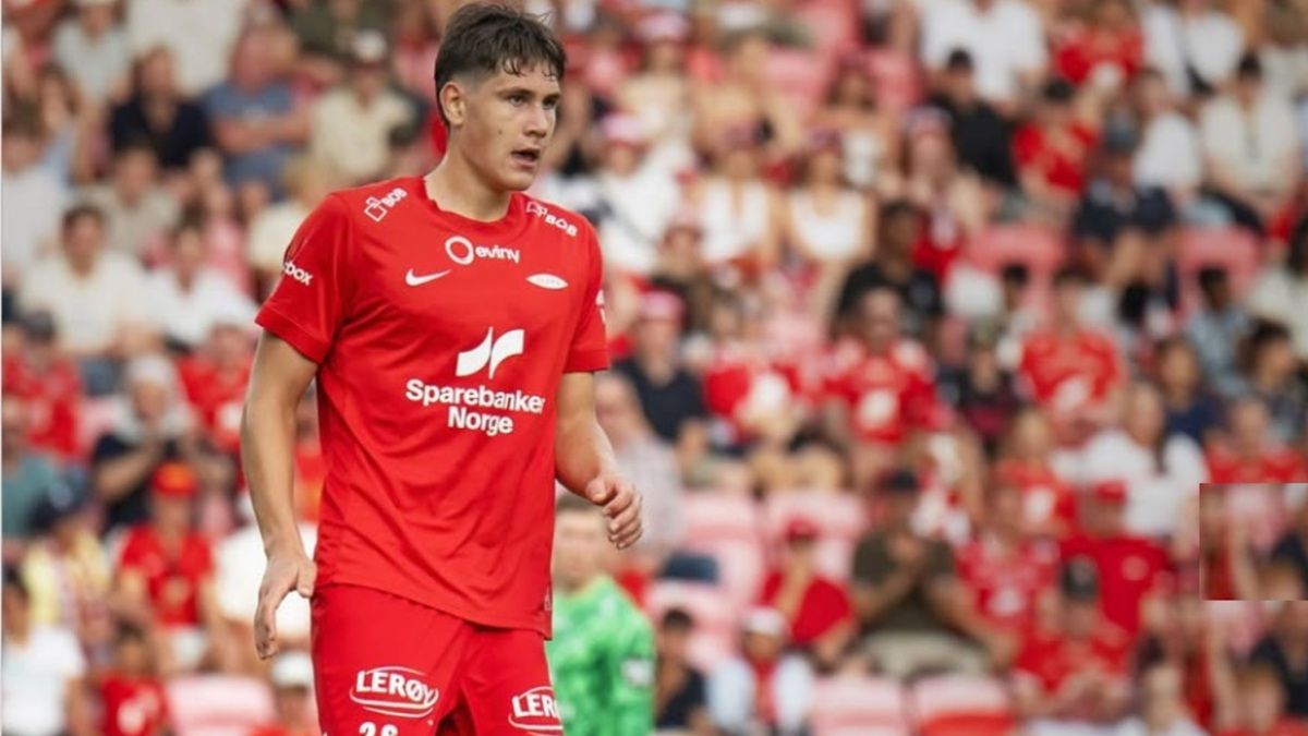 Instagram / SK Brann Bergen / Piłkarz SK Brann Bergen w 2025 roku